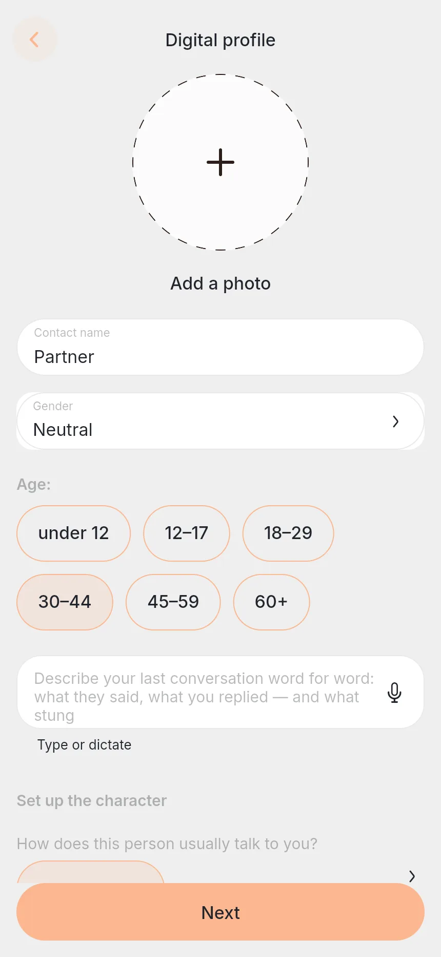 Liloo digital profile summary in English